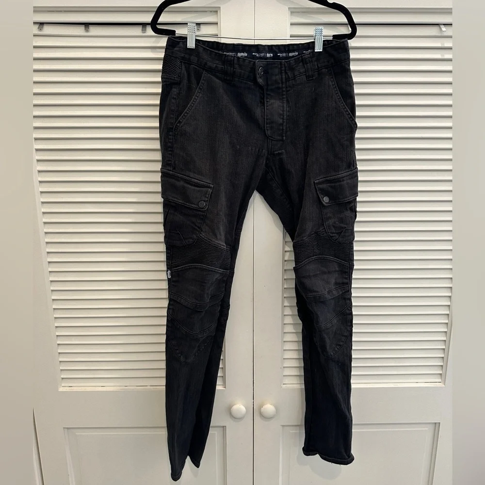 Uglybros Motorpool Black Motorcycle Riding Jeans - Picture 1 of 8